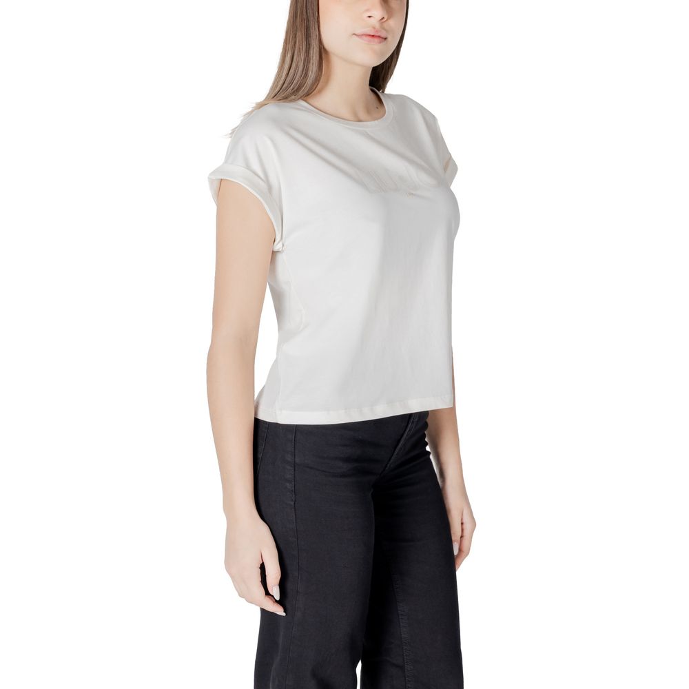 LIU JO White Cotton T-Shirt