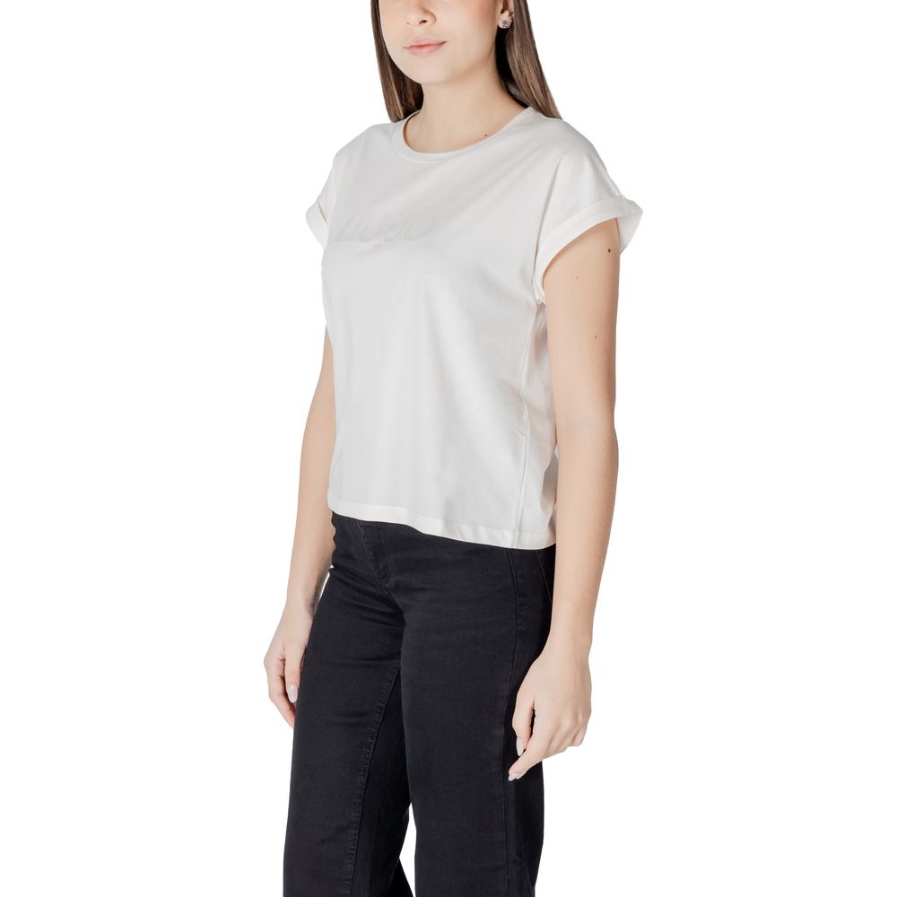 LIU JO White Cotton T-Shirt