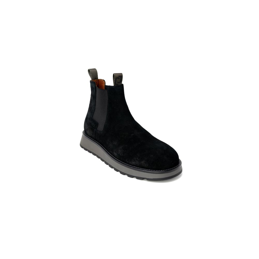 LIU JO Black Suede Leather Boot