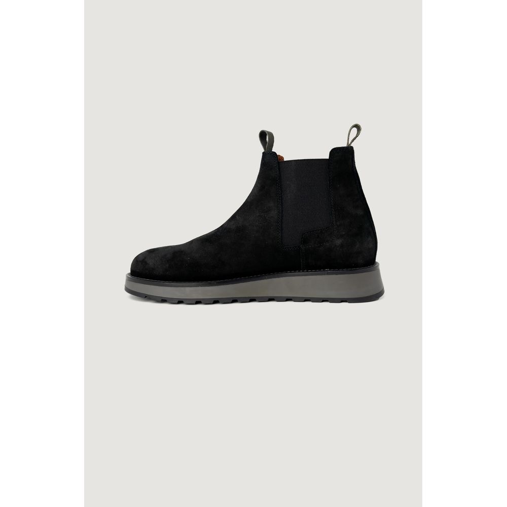 LIU JO Black Suede Leather Boot