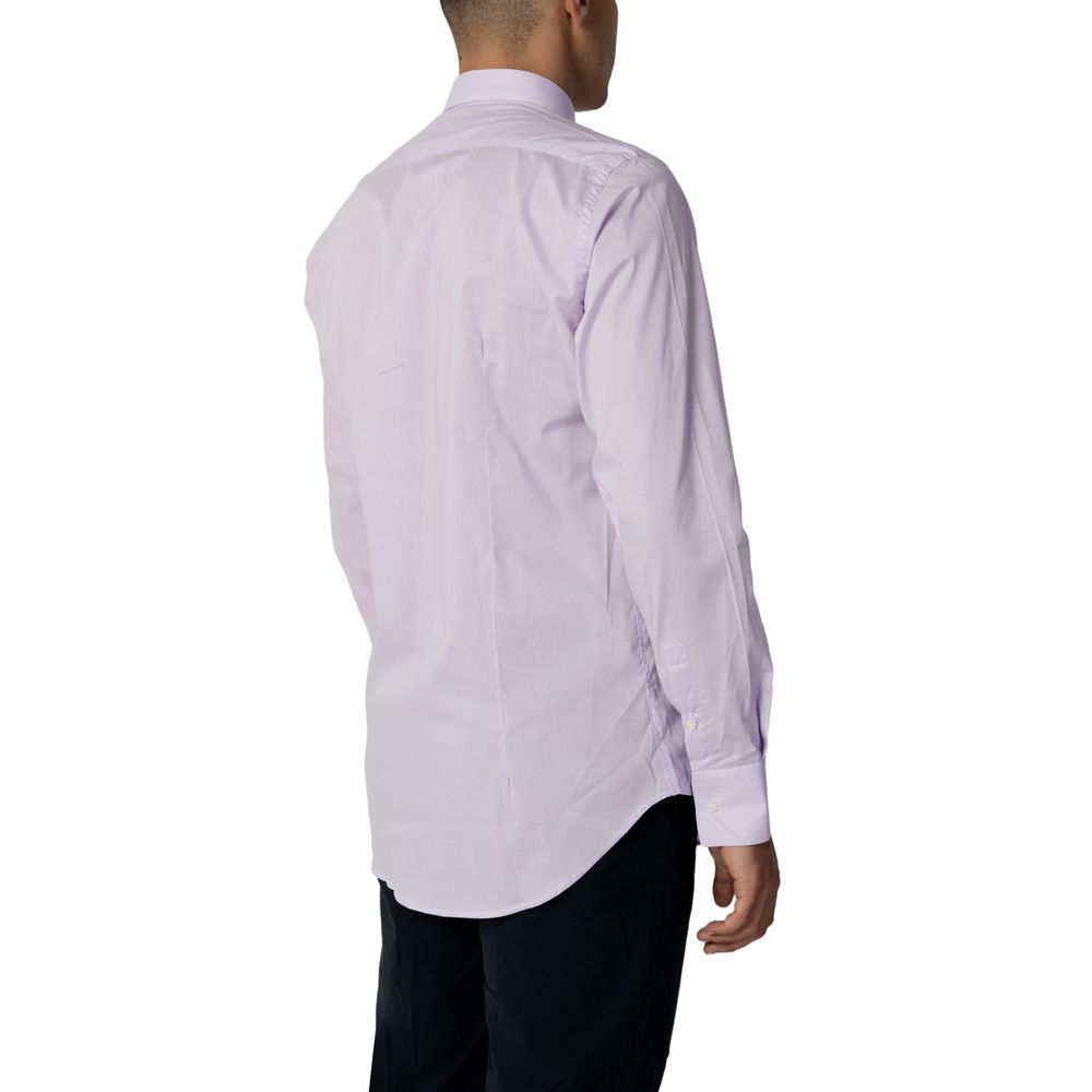 LIU JO Purple Cotton Shirt
