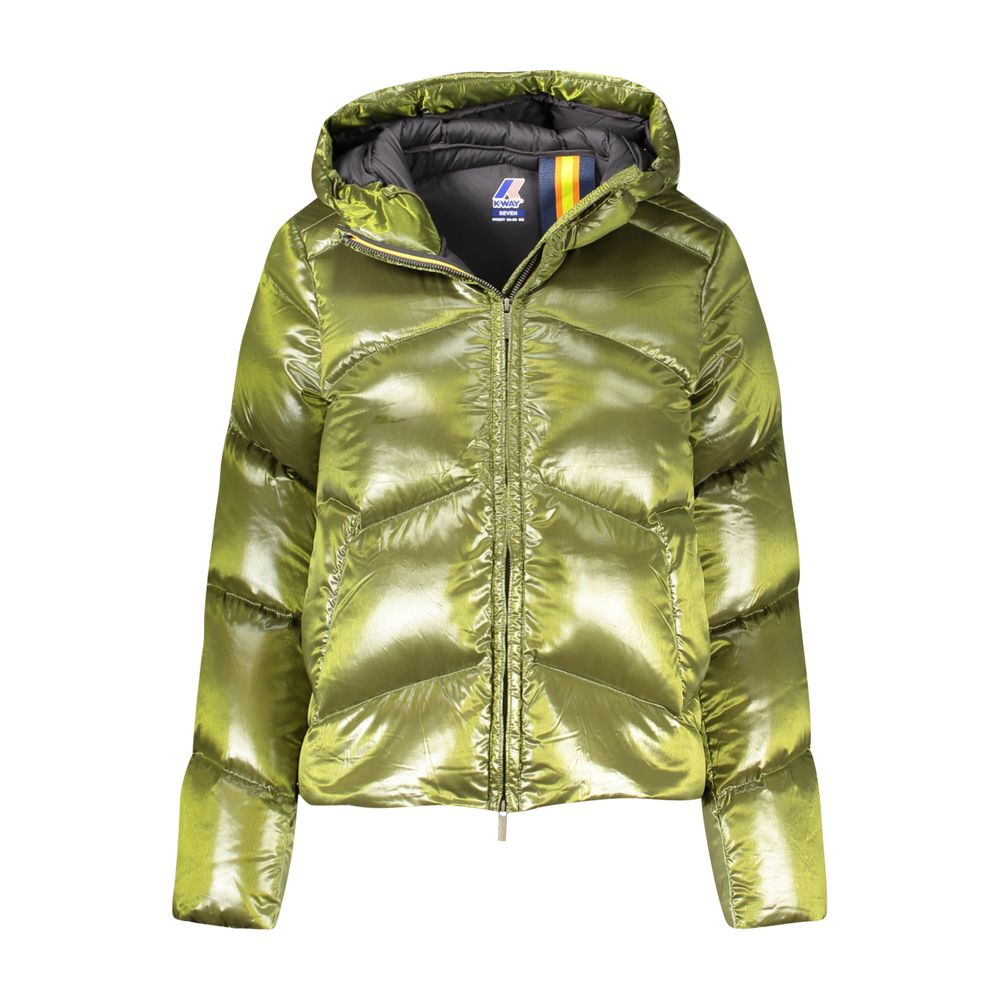 K-Way Green Polyamide Women Jacket