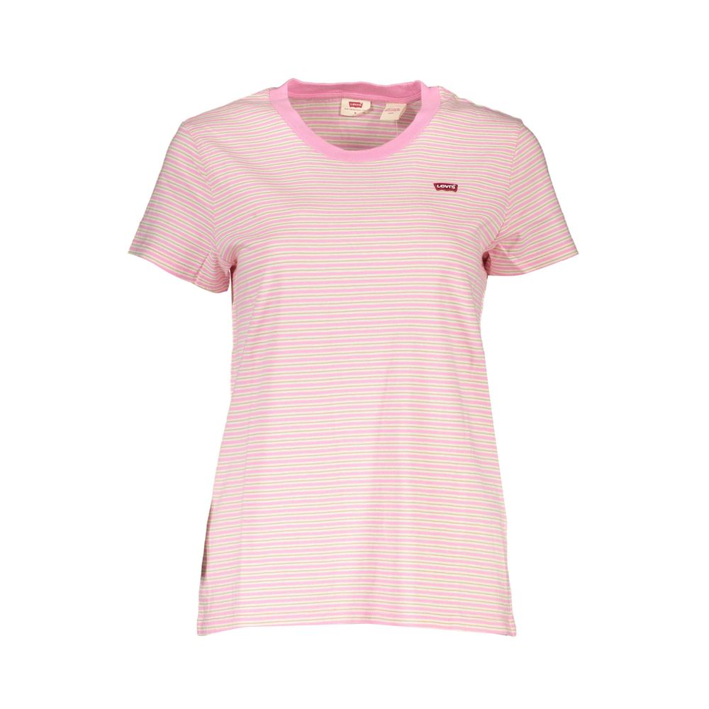 Levi´s Pink Cotton Women T-Shirt