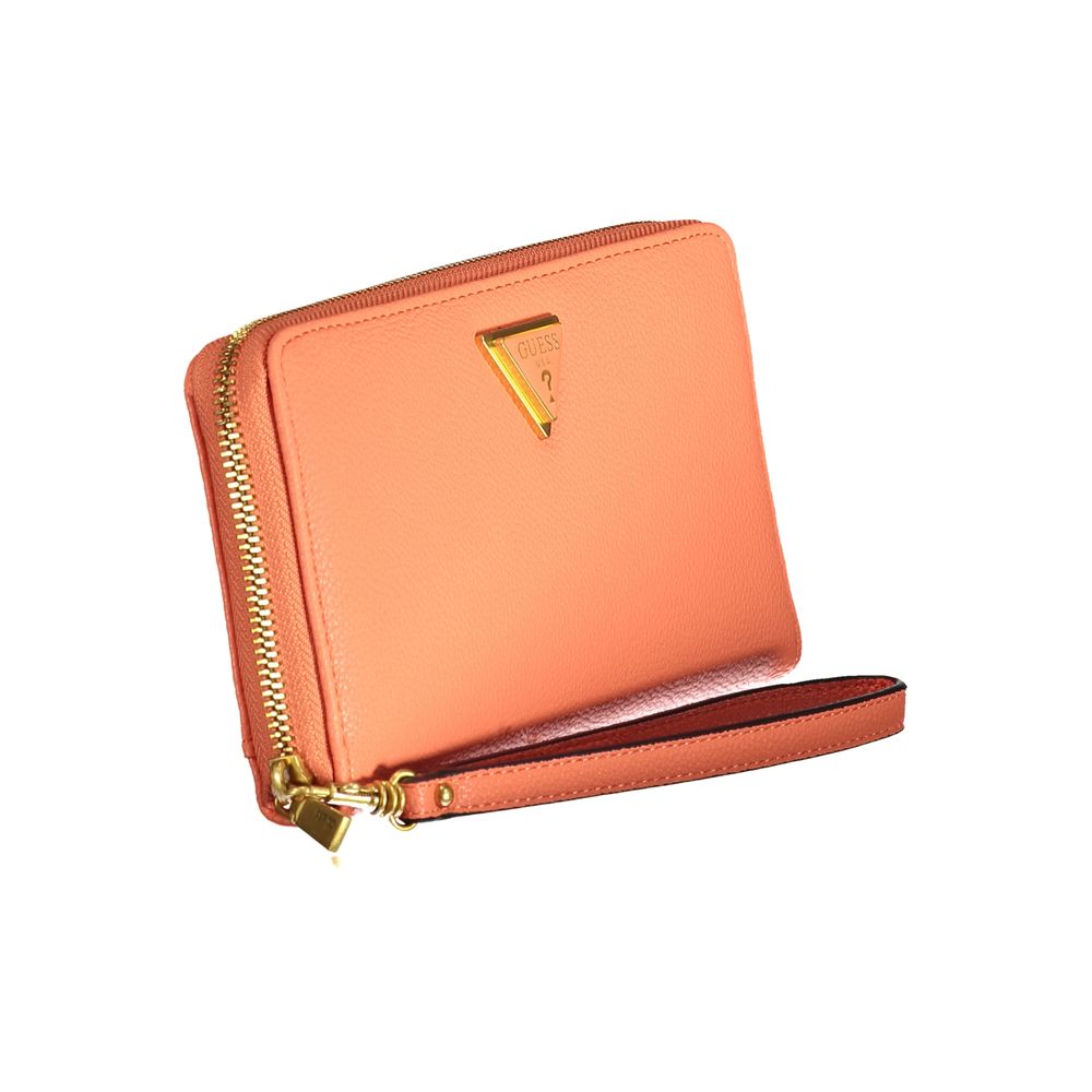 Guess Shoes Orange Polyethylene Wallet