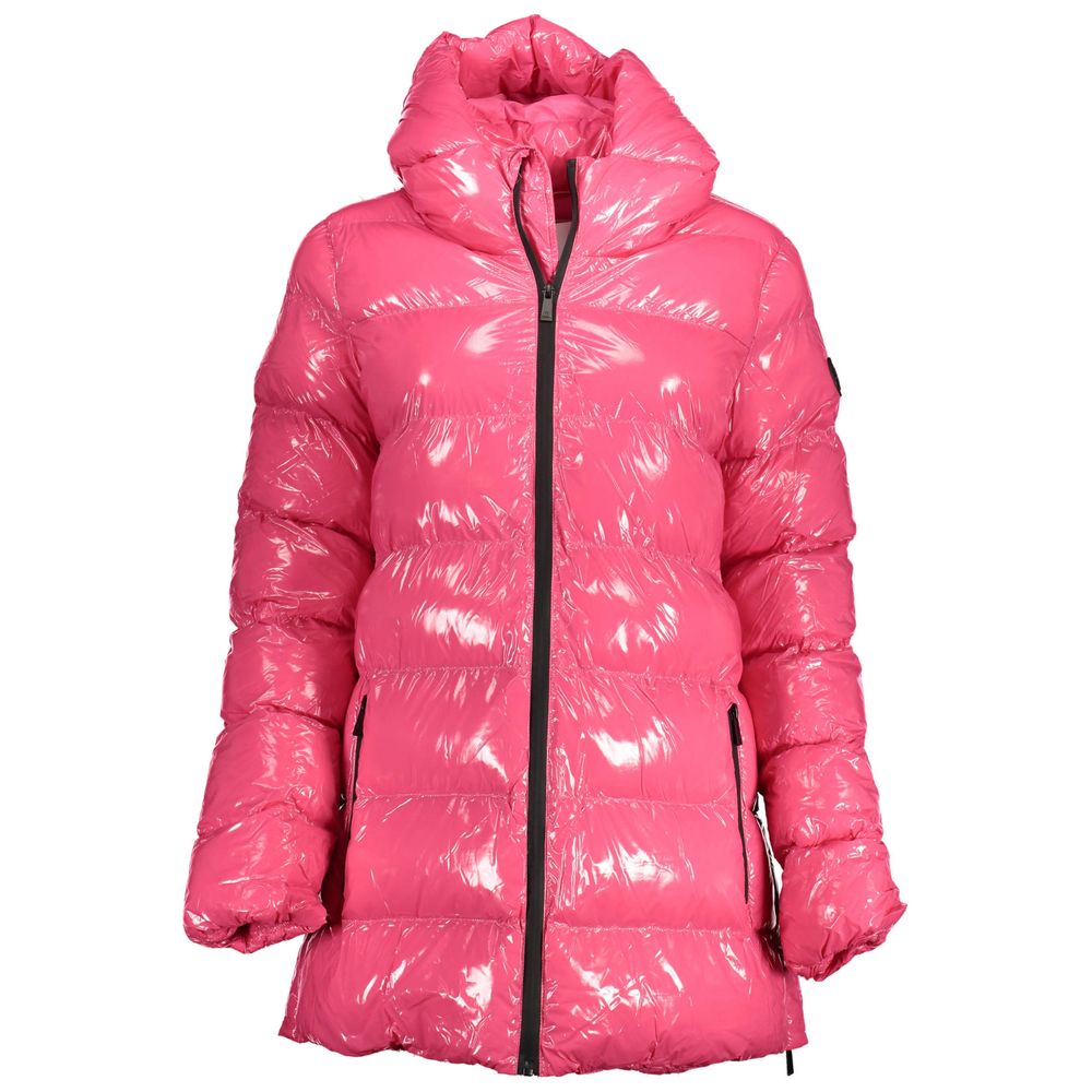 U.S. Polo Assn. Pink Polyester Women Jacket