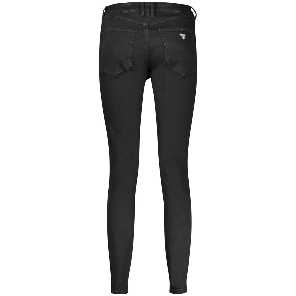 Guess Shoes Black Cotton Jeans & Pant