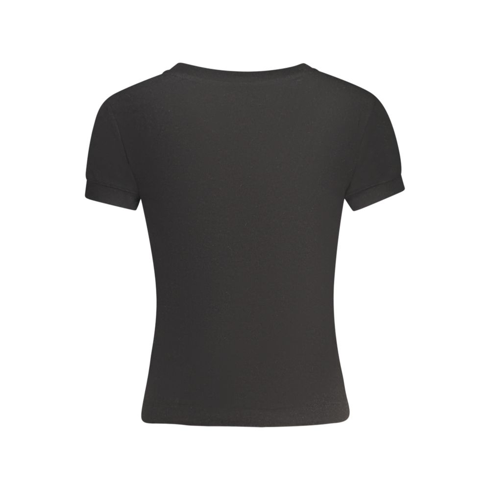 Guess Shoes Black Polyester Women T-Shirt