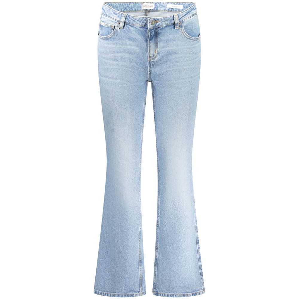Guess Shoes Blue Cotton Women Jeans