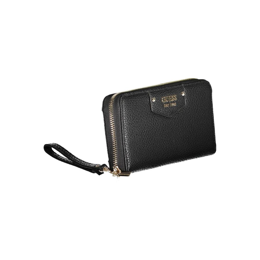 Guess Shoes Black Polyethylene Women Wallet