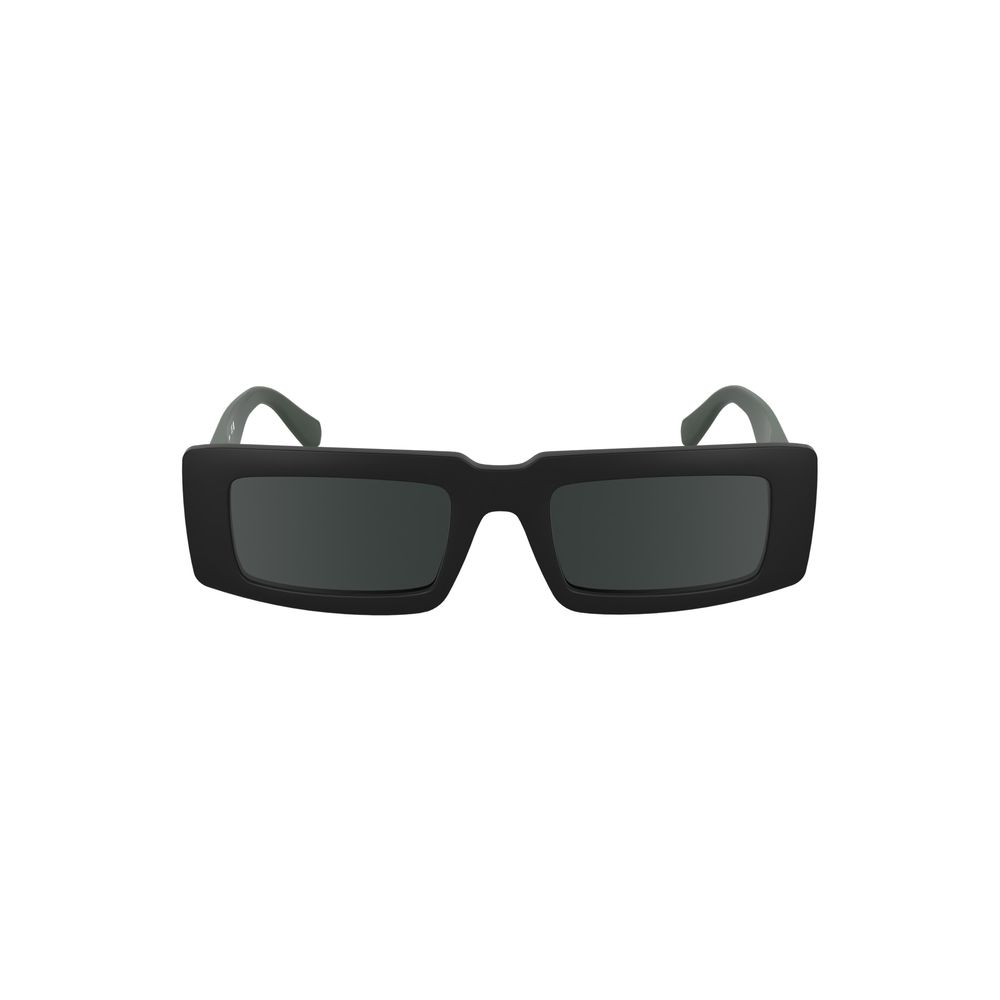 Calvin Klein Black Bio-Based Fabric Men Sunglasses