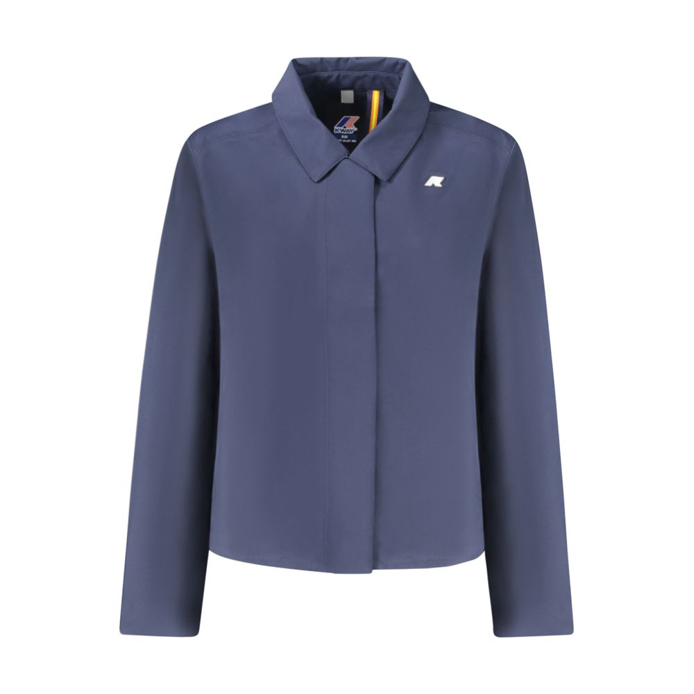 K-Way Blue Polyester Women Jacket