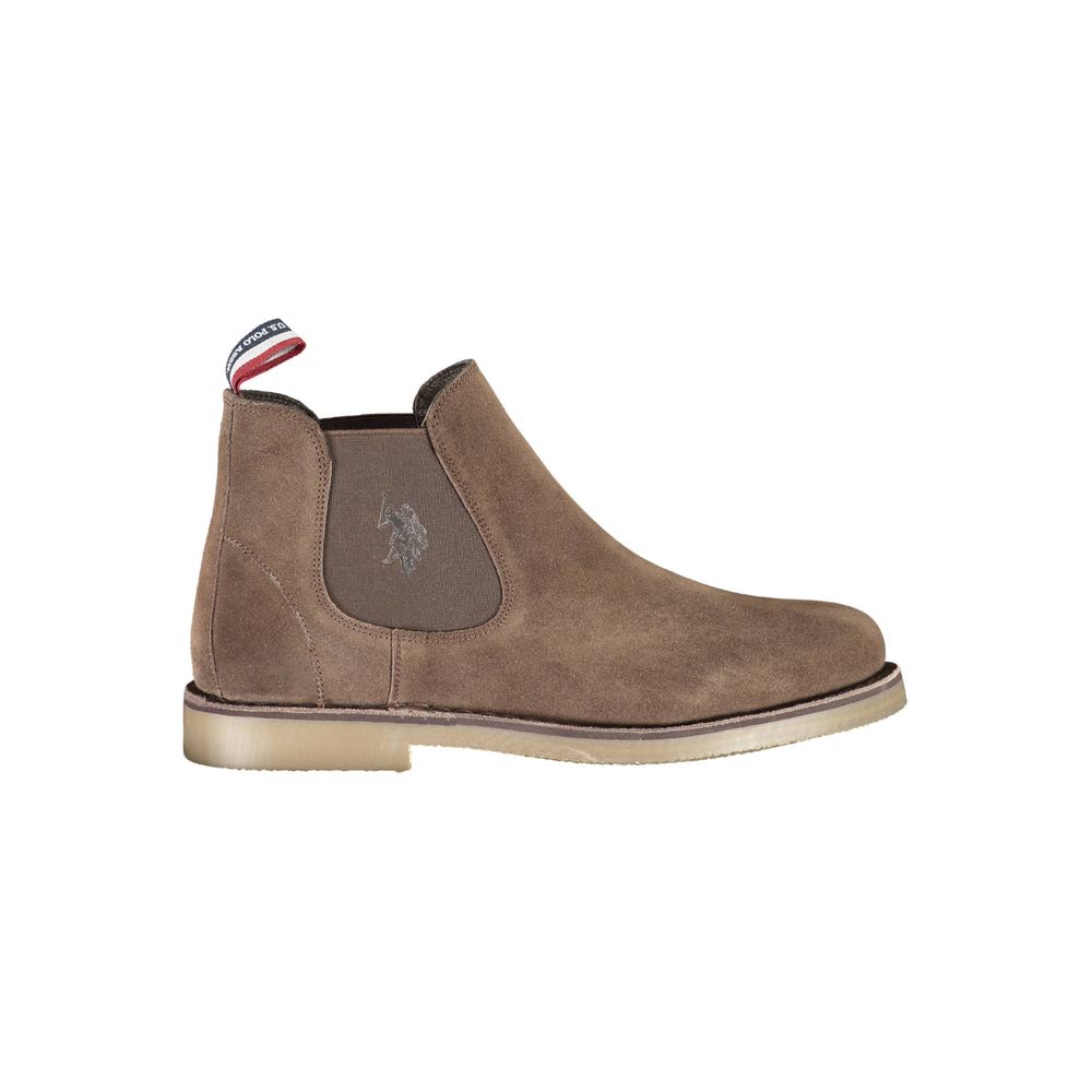 U.S. Polo Assn. Brown Leather Men Boot