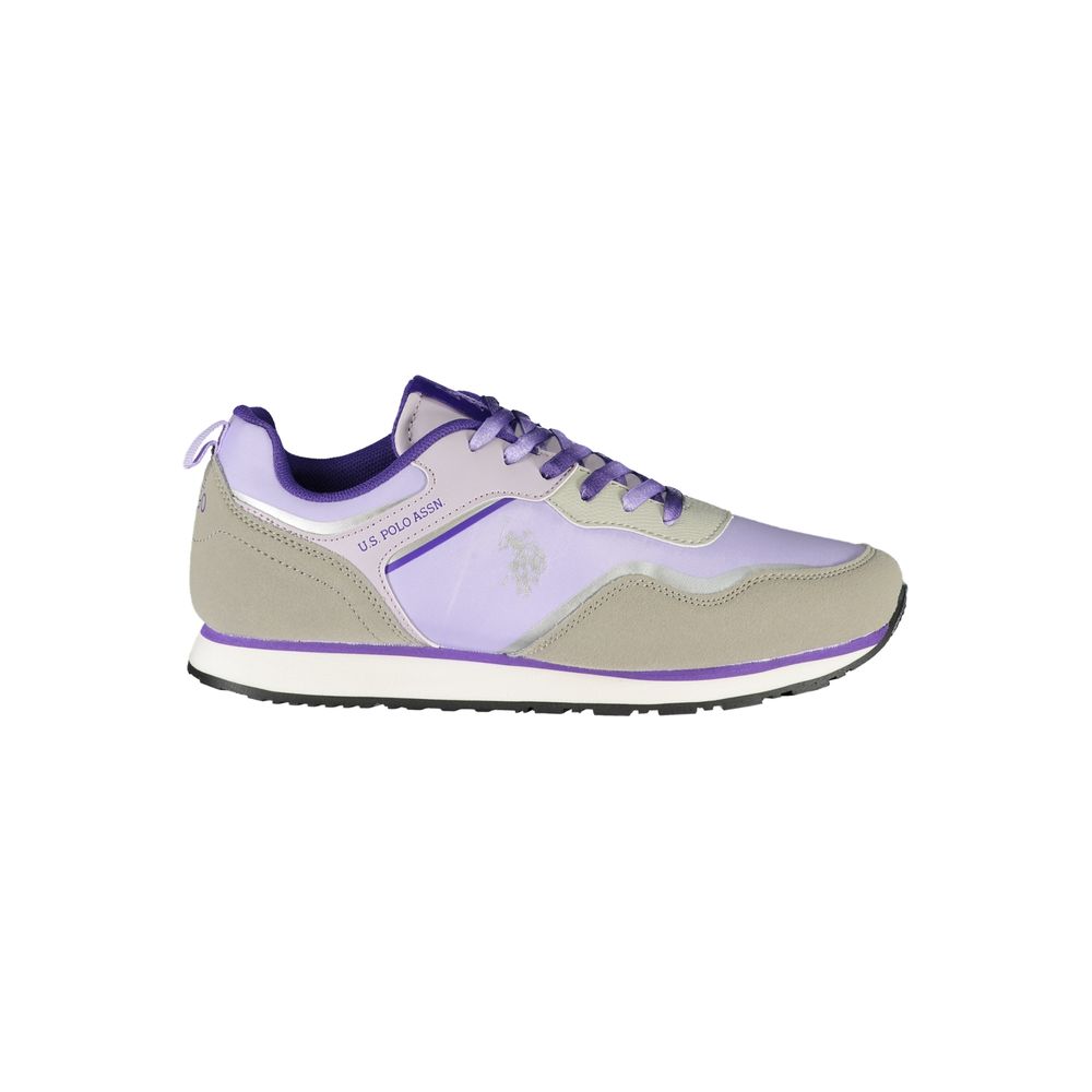 U.S. Polo Assn. Purple Polyester Sneaker