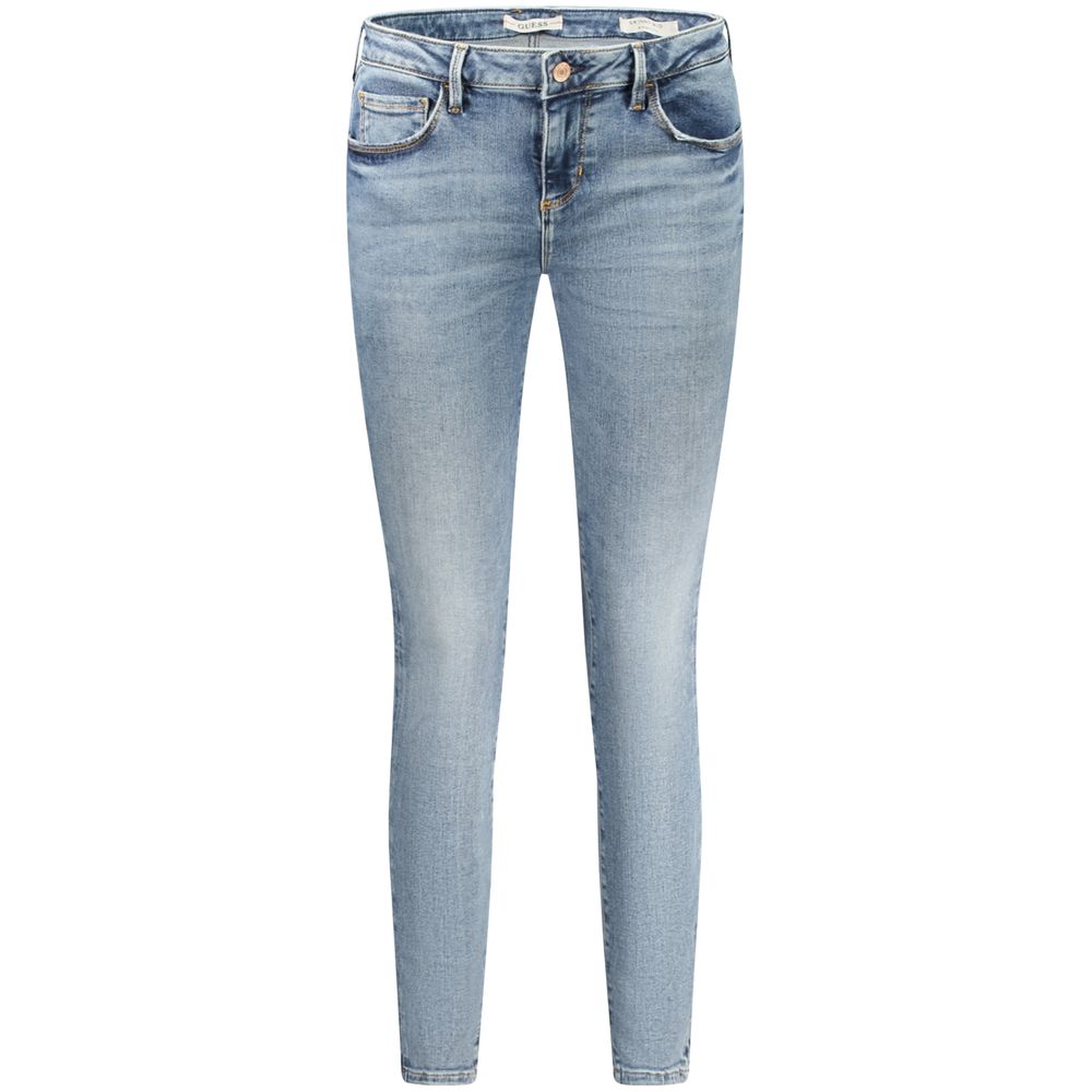 Guess Shoes Blue Cotton Women Jeans