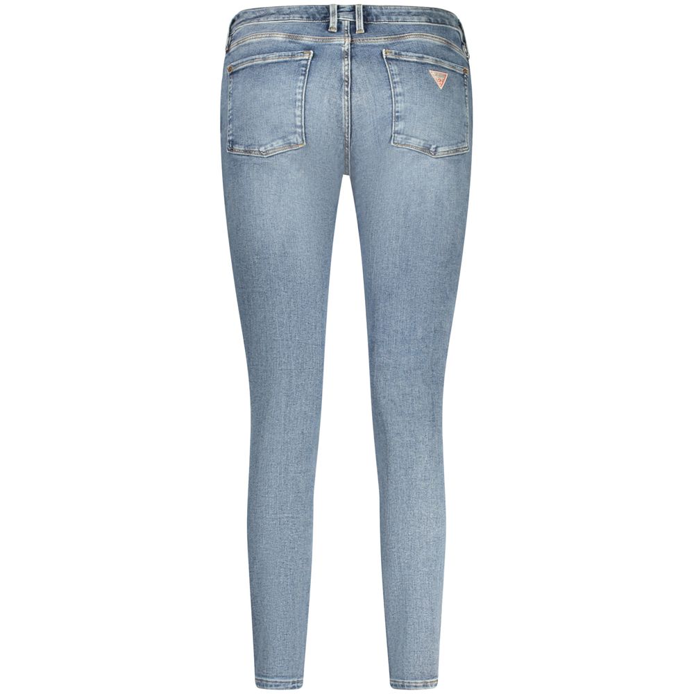 Guess Shoes Blue Cotton Women Jeans