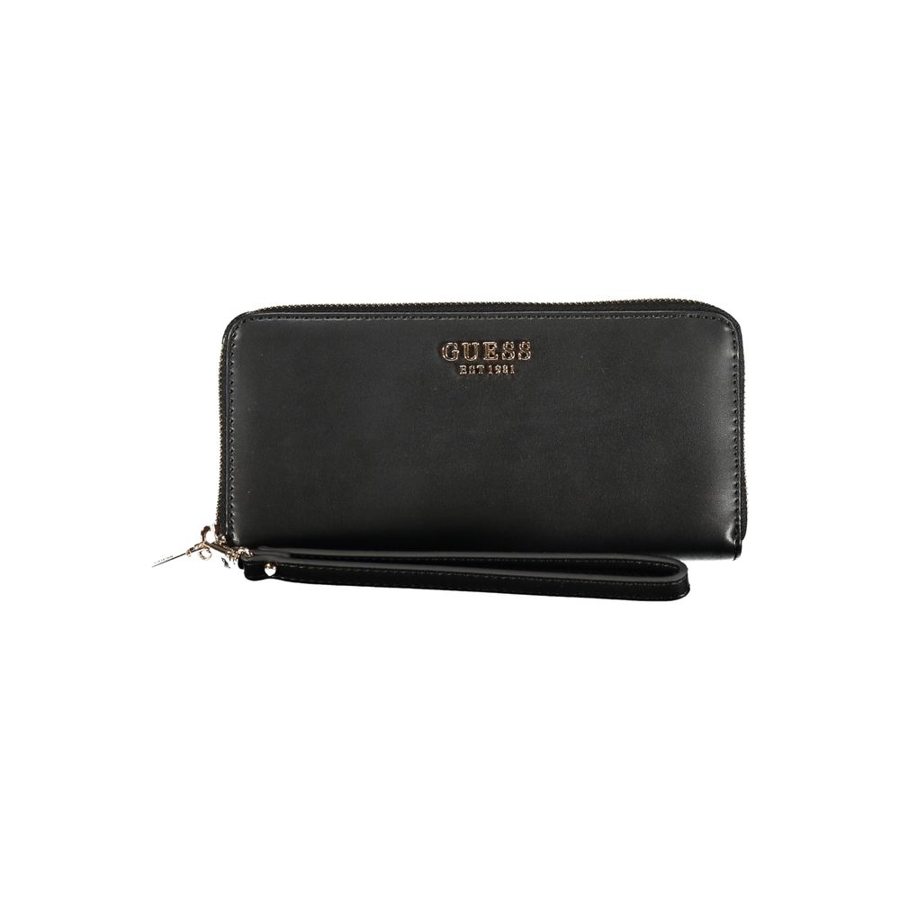 Guess Shoes Black Polyethylene Wallet