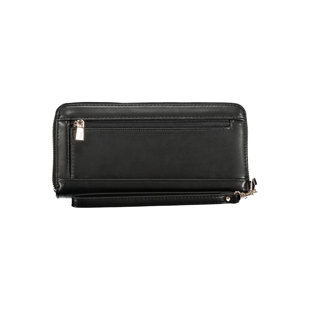 Guess Shoes Black Polyethylene Wallet