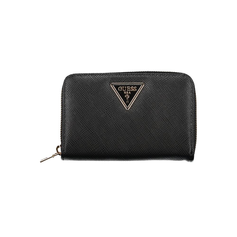 Guess Shoes Chic Black Multi-Compartment Wallet