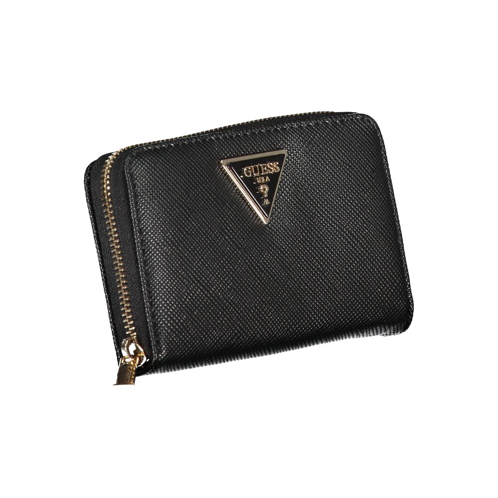 Guess Shoes Chic Black Multi-Compartment Wallet