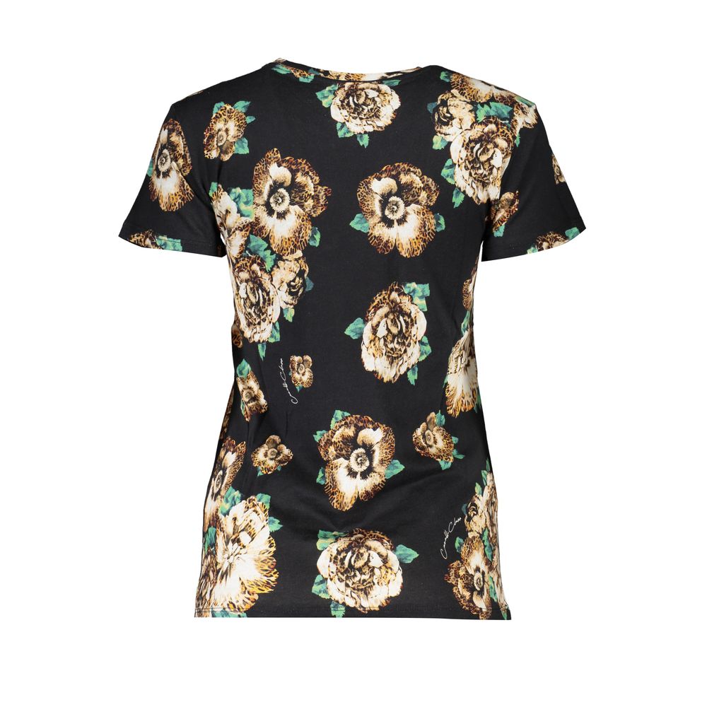 cavalli CLASS Black Cotton Tops & T-Shirt