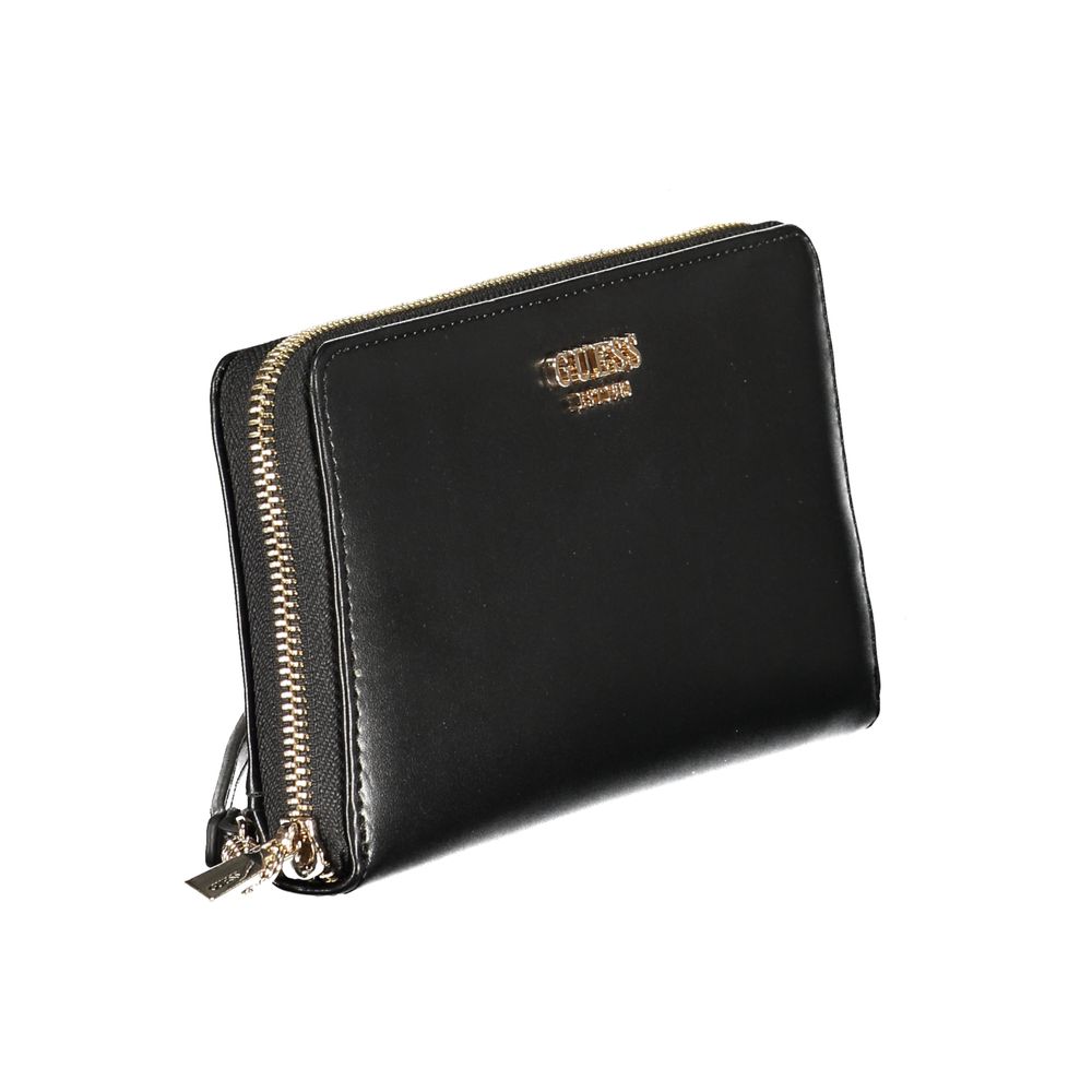 Guess Shoes Black Polyethylene Wallet