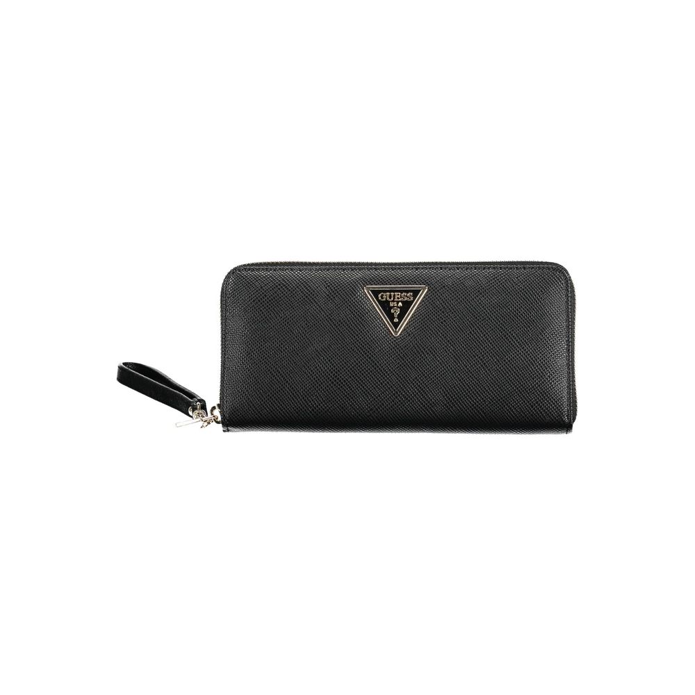 Guess Shoes Black Polyethylene Women Wallet