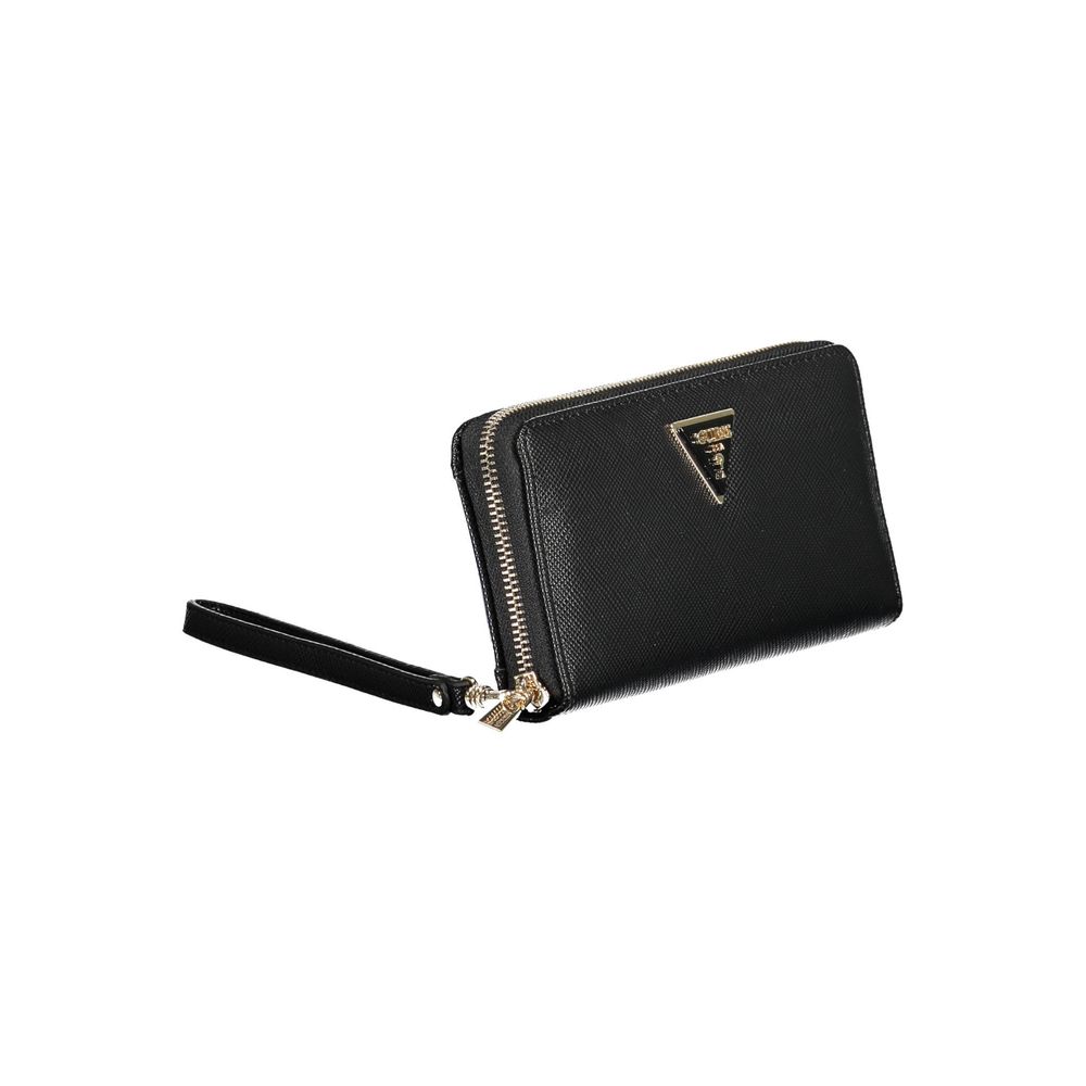 Guess Shoes Black Polyethylene Women Wallet