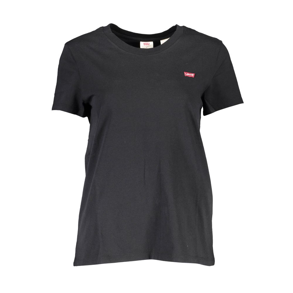 Levi´s Black Cotton Women T-Shirt