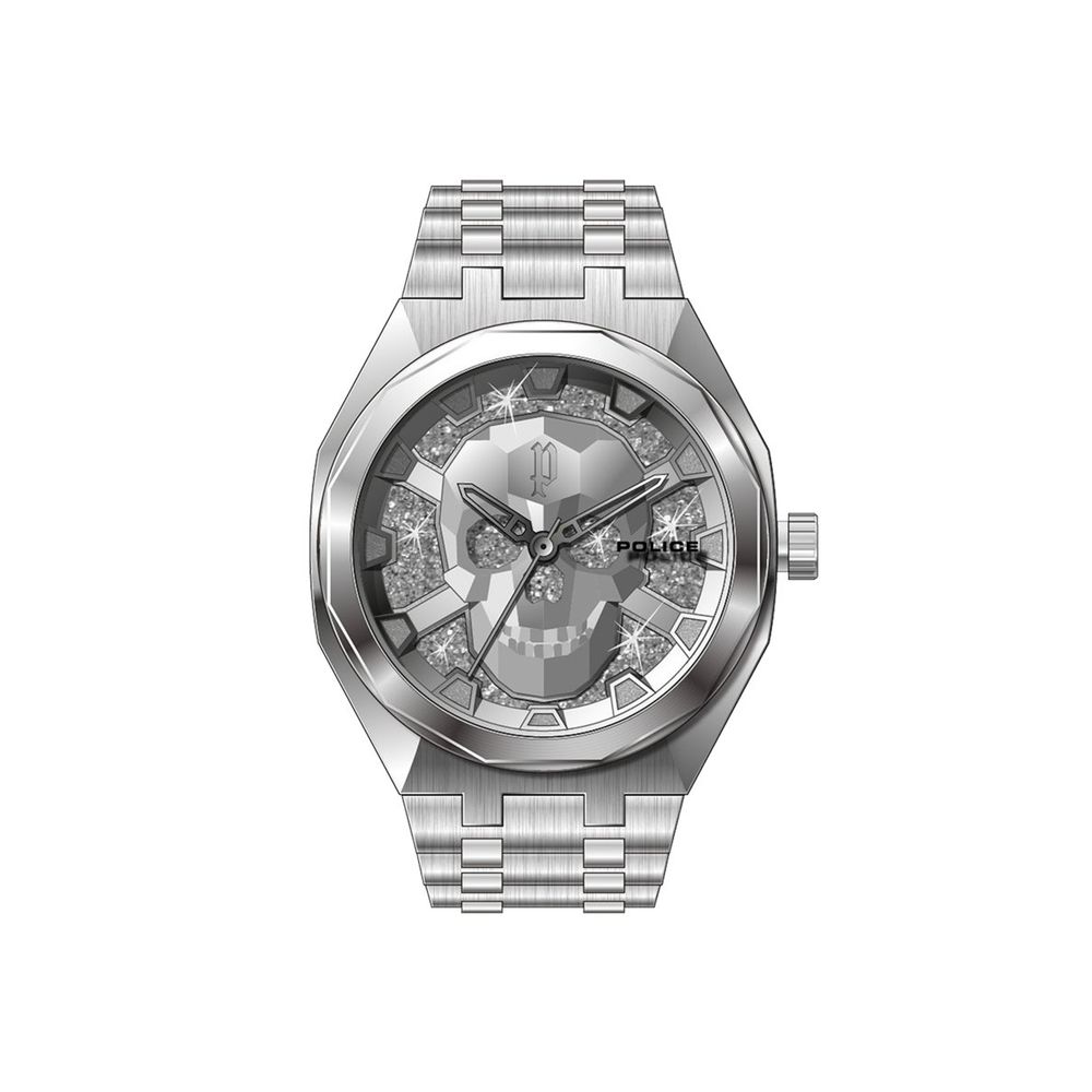 The Police Silver Stainless Steel Watch