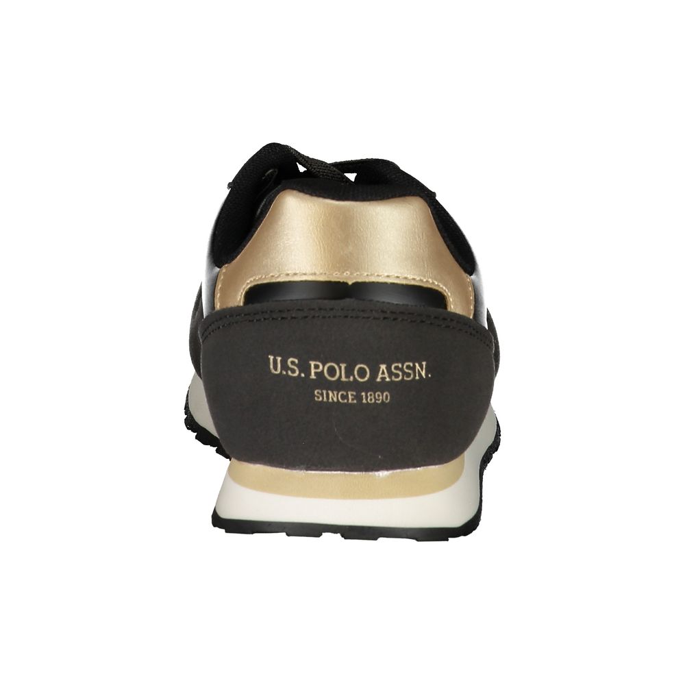 U.S. Polo Assn. Black Polyester Sneaker