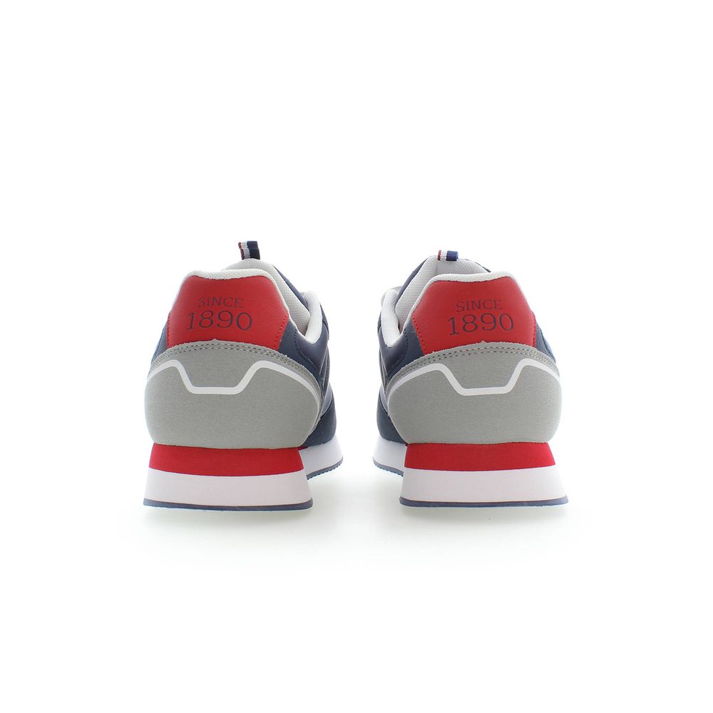 U.S. Polo Assn. Blue Polyester Men Sneaker