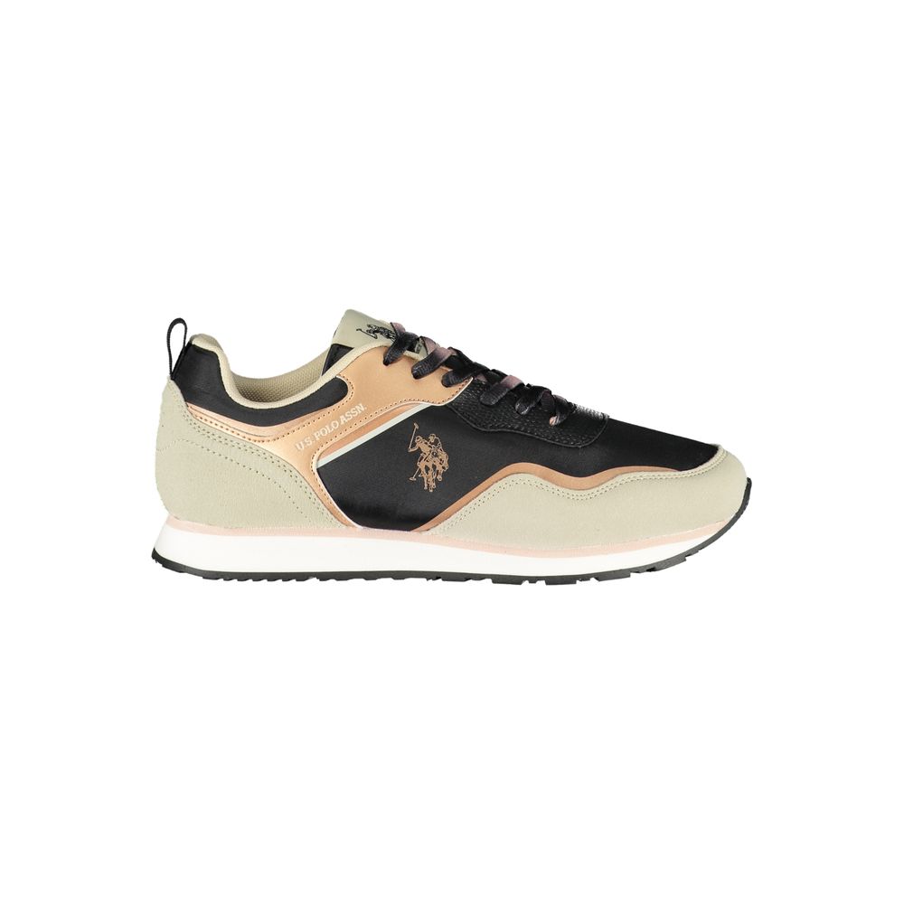 U.S. Polo Assn. Black Polyester Sneaker