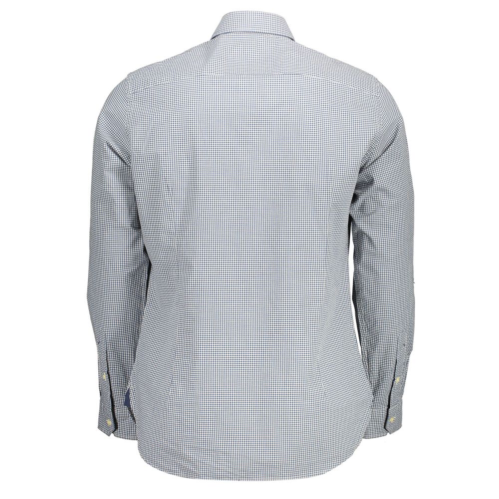 U.S. Polo Assn. Light Blue Cotton Men Shirt