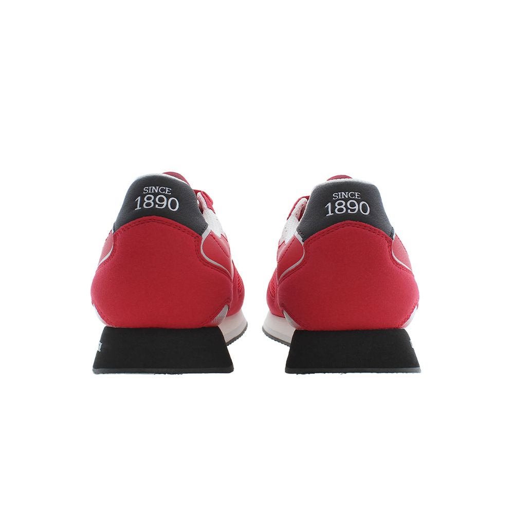 U.S. Polo Assn. Red Polyester Men Sneaker