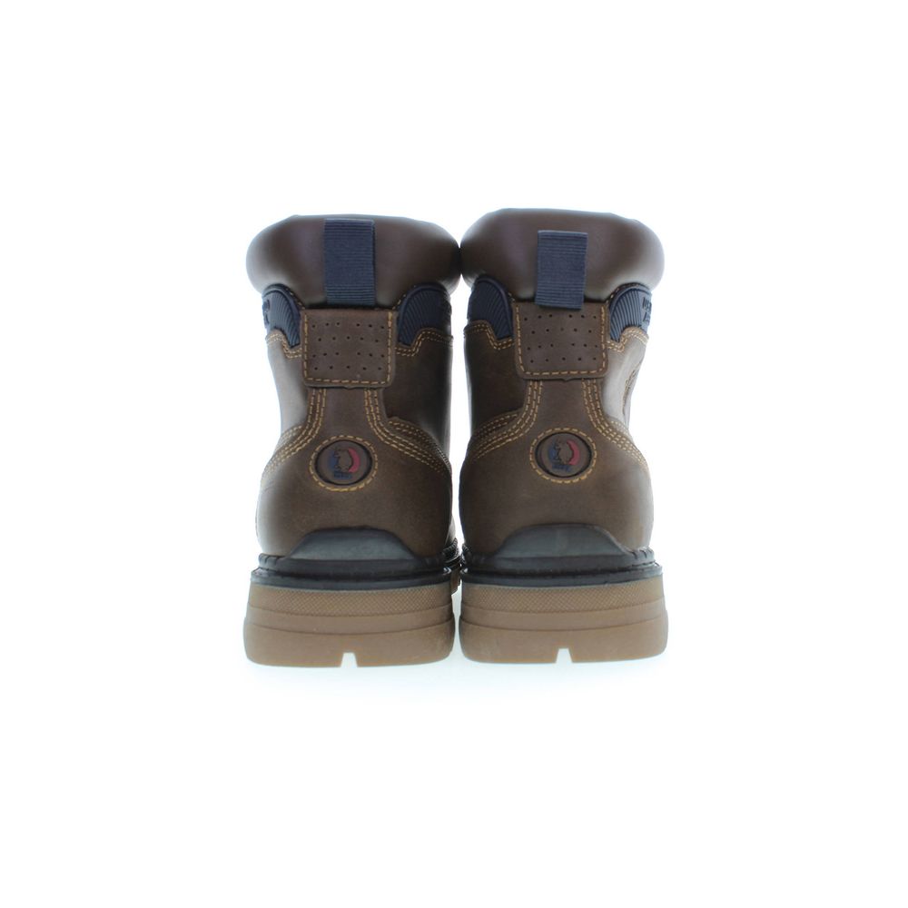 U.S. Polo Assn. Brown Polyester Men Boot