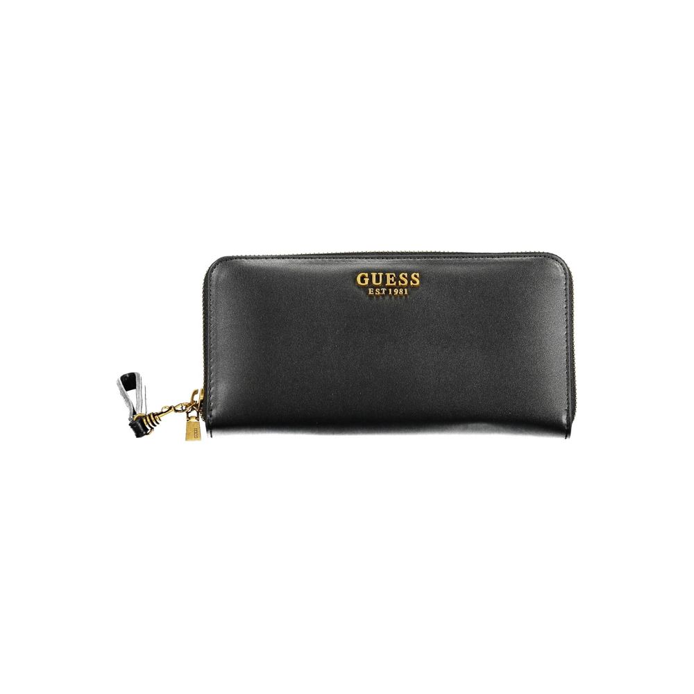 Guess Shoes Black Polyethylene Women Wallet