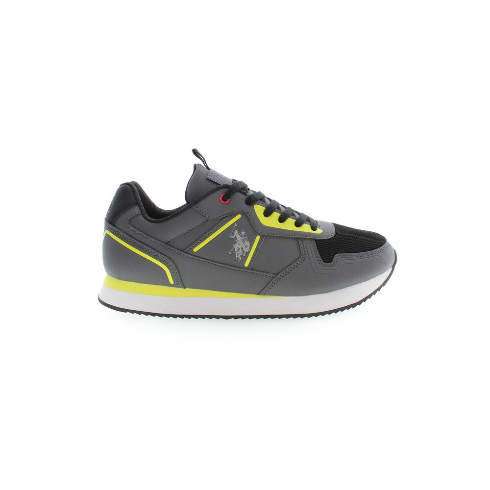 U.S. Polo Assn. Brown Polyester Men Sneaker