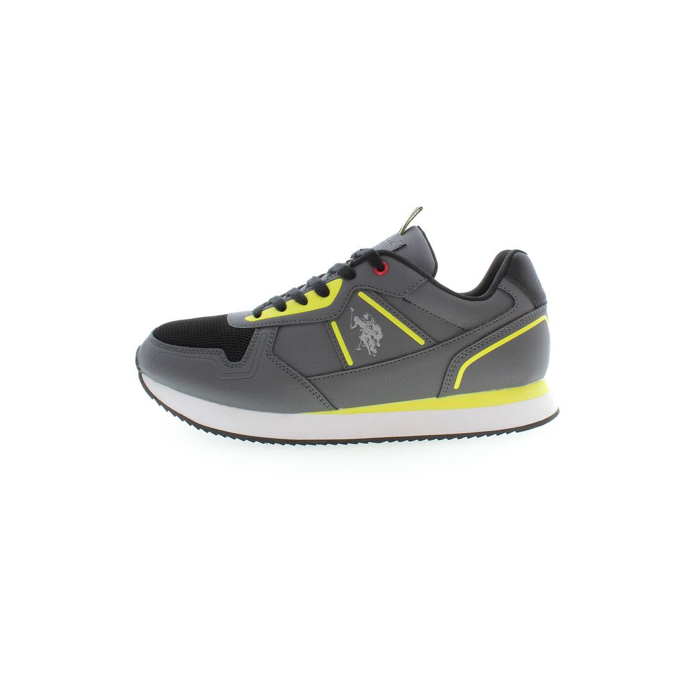 U.S. Polo Assn. Brown Polyester Men Sneaker