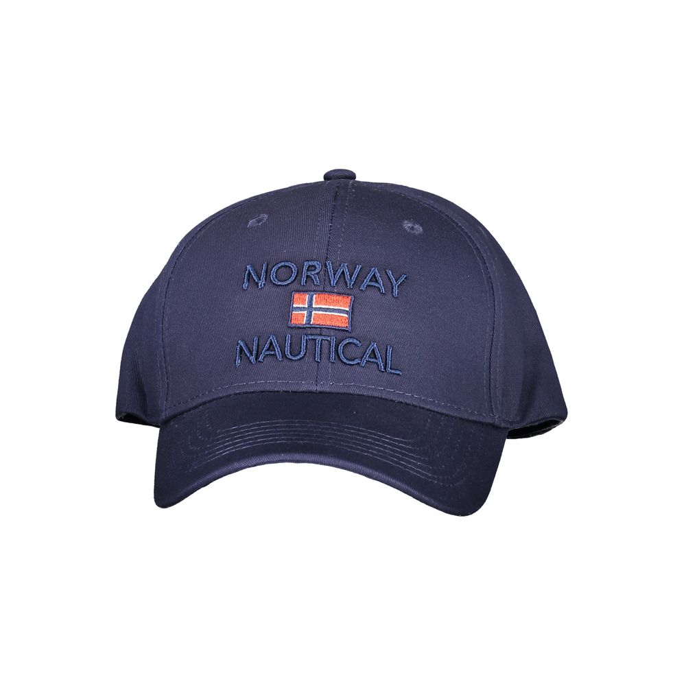 Geographical Norway Blue Cotton Men Cap