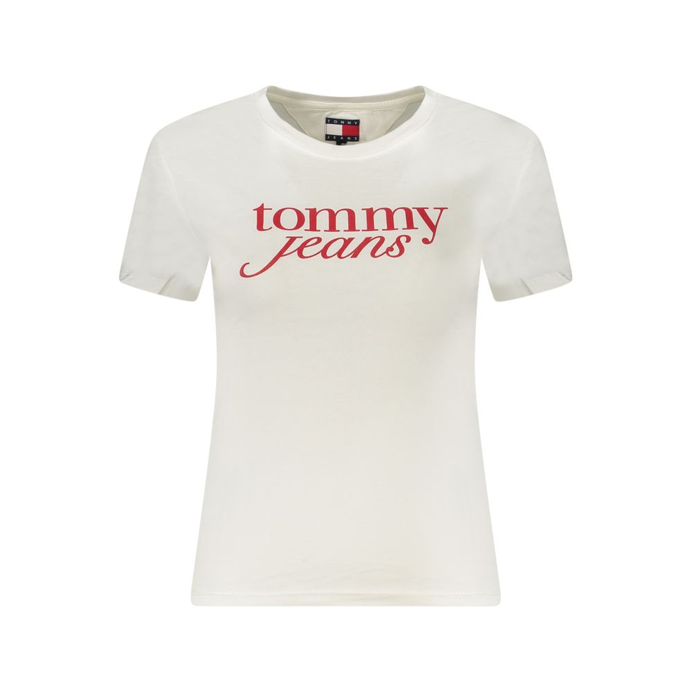 Tommy Hilfiger White Cotton Tops & T-Shirt