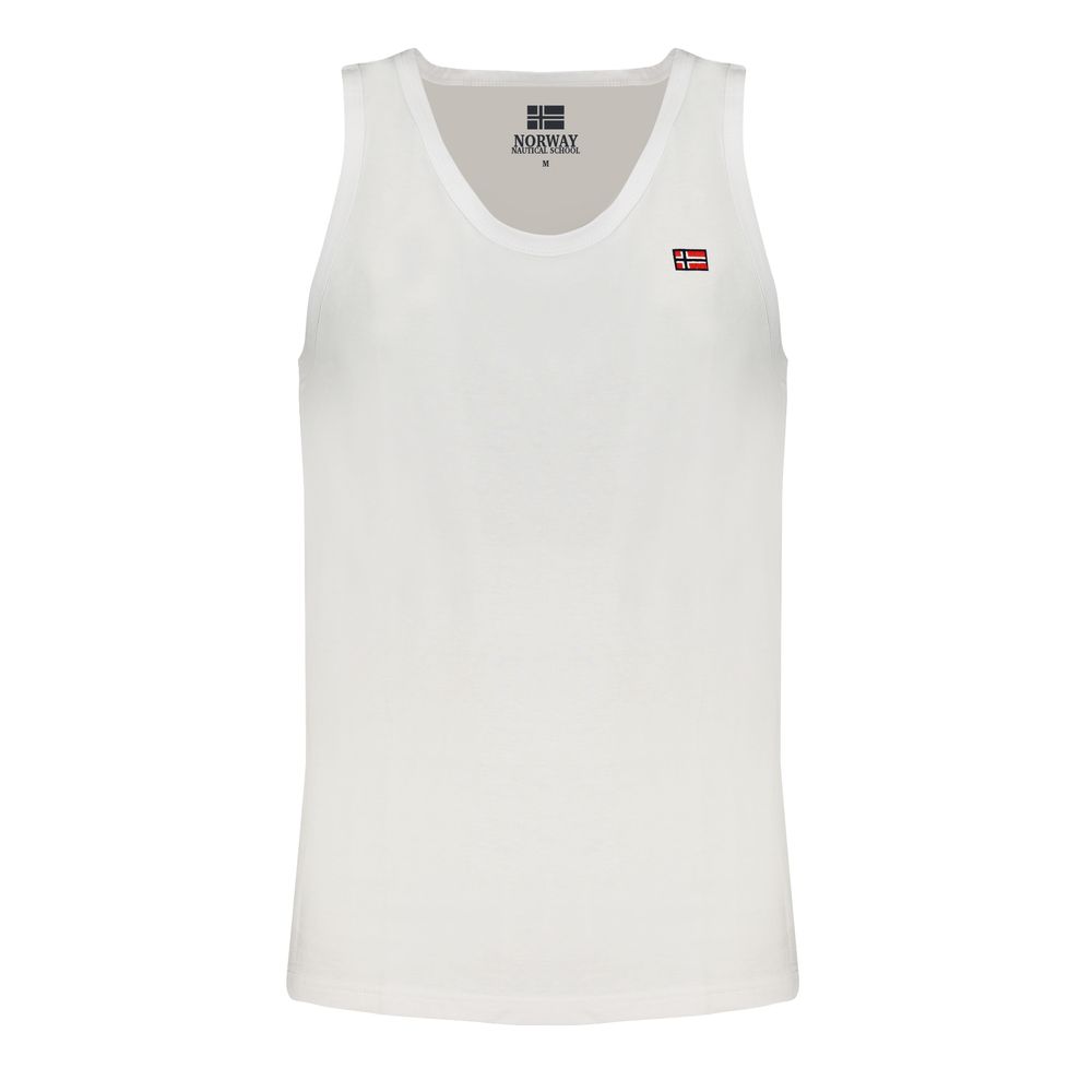 Geographical Norway White Cotton Shirt