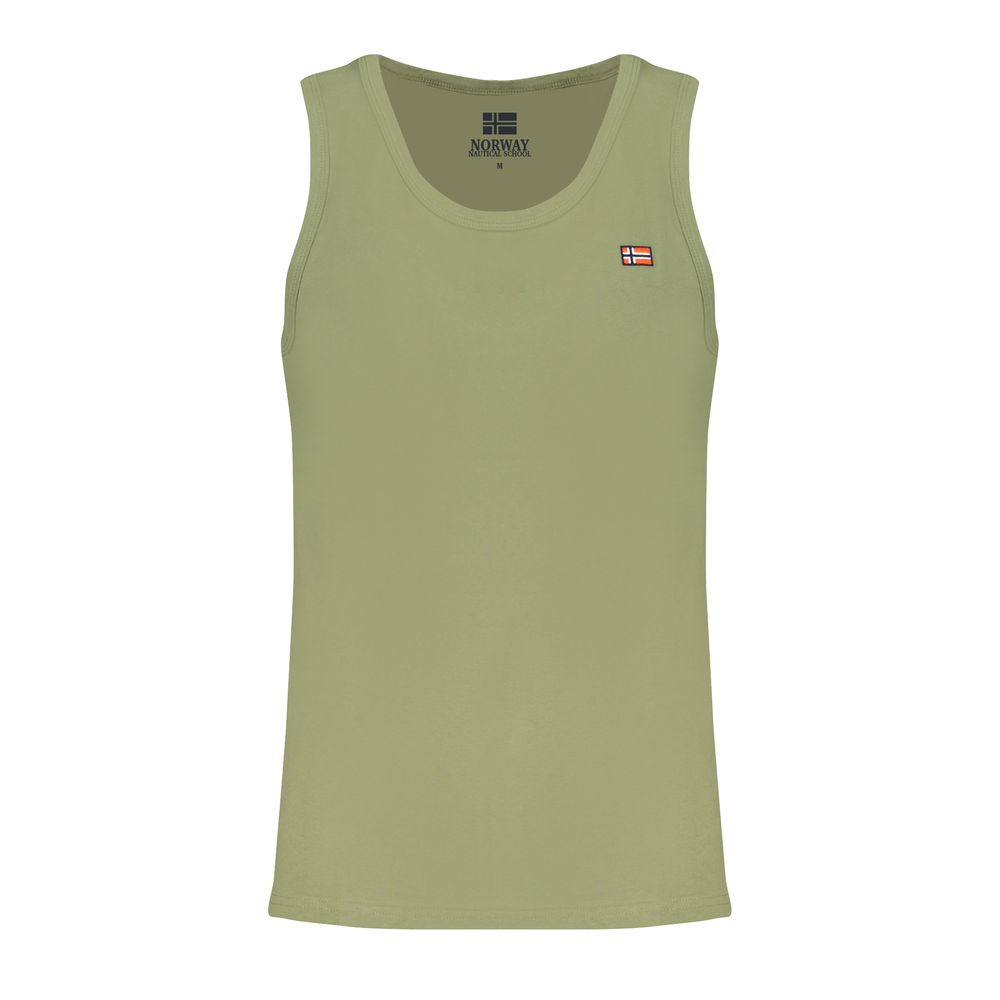 Geographical Norway Green Cotton Shirt