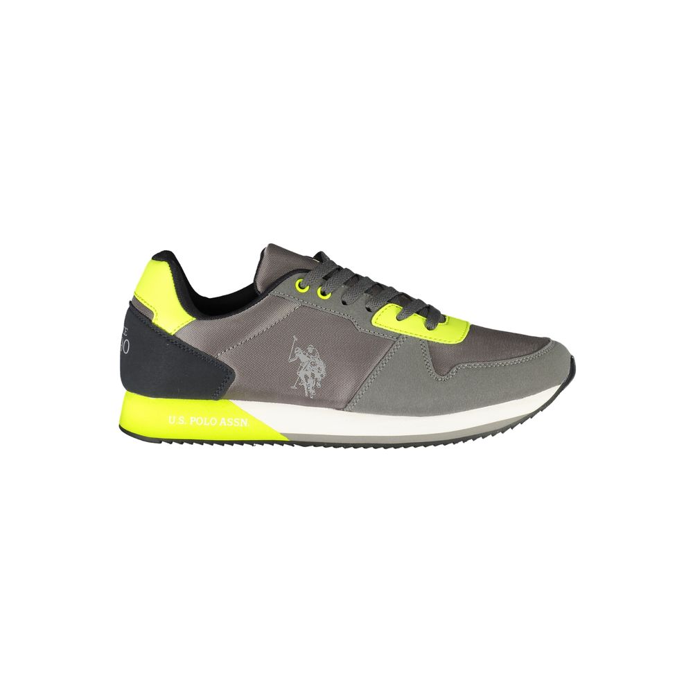 U.S. Polo Assn. Brown Polyester Men Sneaker