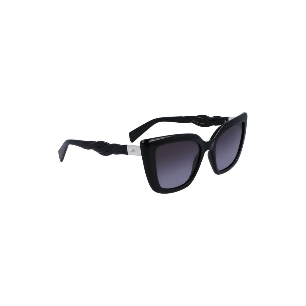 LIU JO Black Bio Injected Women Sunglass