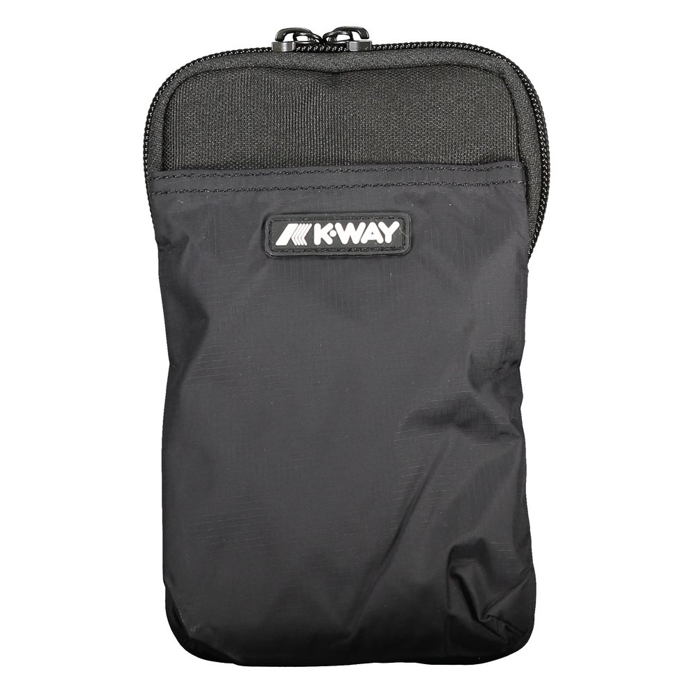 K-Way Black Polyester Shoulder Bag