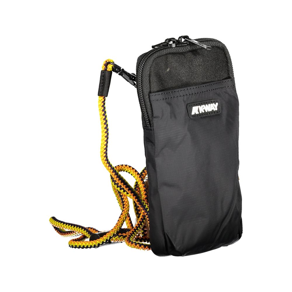 K-Way Black Polyester Shoulder Bag