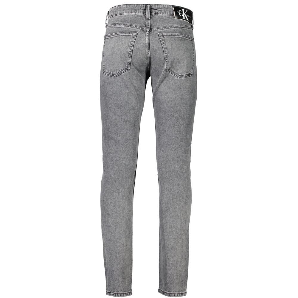 Calvin Klein Brown Cotton Men Jeans