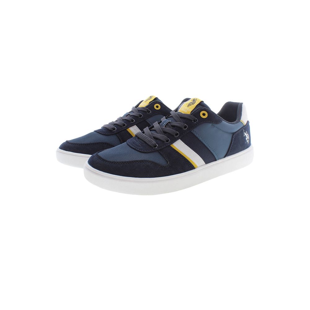 U.S. Polo Assn. Blue Polyester Men Sneaker