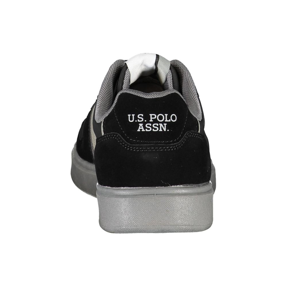 U.S. Polo Assn. Black Polyethylene Men Sneaker