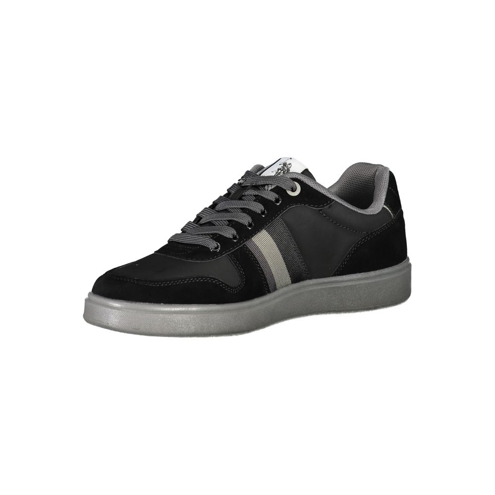 U.S. Polo Assn. Black Polyethylene Men Sneaker